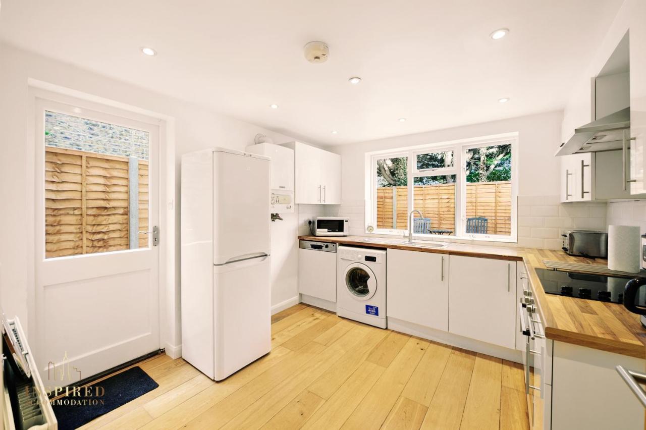런던 Charming Victorian Retreat In West Hampstead 아파트 외부 사진