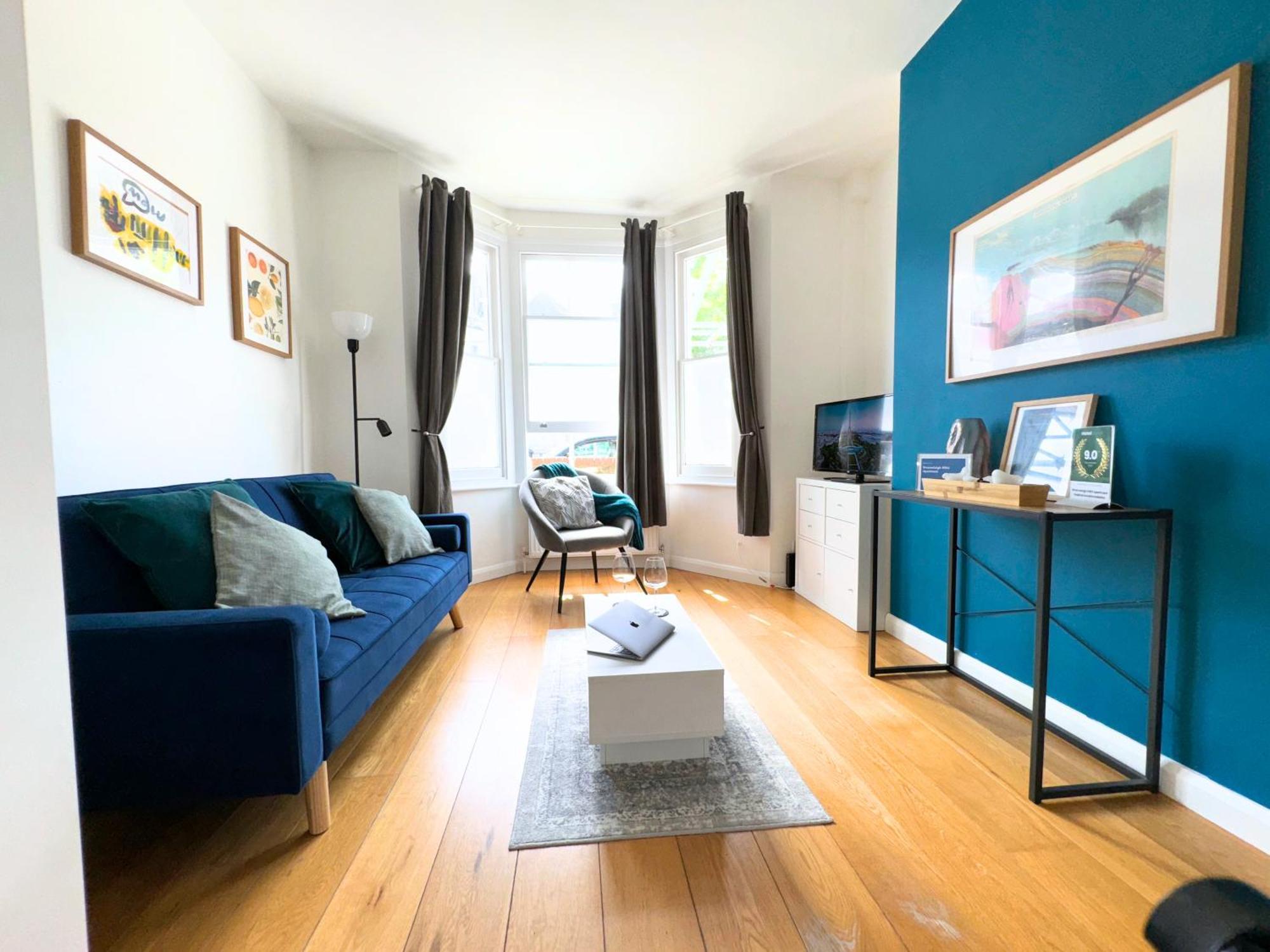 런던 Charming Victorian Retreat In West Hampstead 아파트 외부 사진